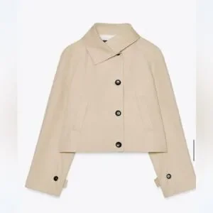 Zara | Jackets & Coats | Zw Collection Short Trench Xs | Poshmark